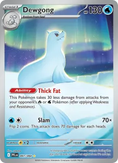 Dewgong, Phantasmal Flames 097/94