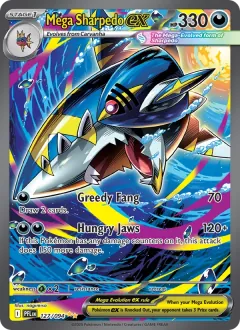 Mega Sharpedo ex, Phantasmal Flames 127/94