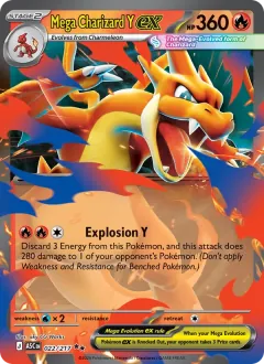 Mega Charizard Y ex, Ascended Heroes 022/217