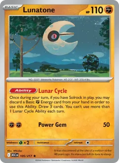Lunatone, Ascended Heroes 105/217