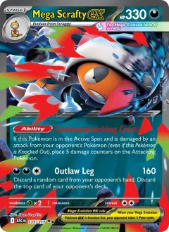 Mega Scrafty ex, Ascended Heroes 135/217