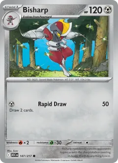 Bisharp, Ascended Heroes 147/217