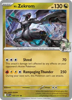 N's Zekrom, Ascended Heroes 155/217