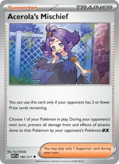 Acerola's Mischief, Ascended Heroes 180/217