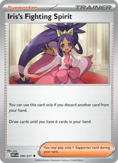 Iris's Fighting Spirit, Ascended Heroes 190/217