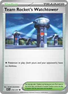 Team Rocket's Watchtower, Ascended Heroes 210/217