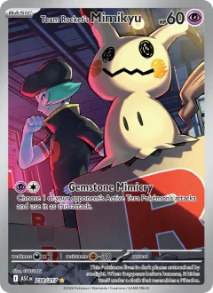 Team Rocket's Mimikyu, Ascended Heroes 238/217