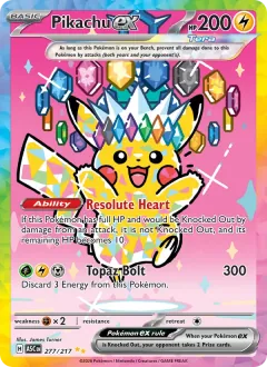 Pikachu ex, Ascended Heroes 277/217