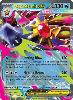 Mega Starmie ex, Perfect Order 021/88
