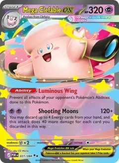 Mega Clefable ex, Perfect Order 031/88