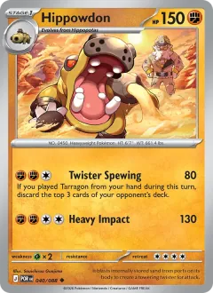 Hippowdon, Perfect Order 040/88