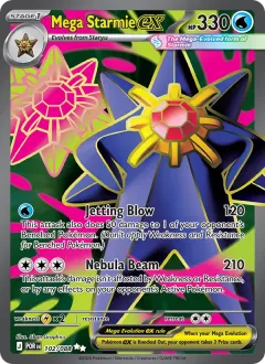 Mega Starmie ex, Perfect Order 102/88