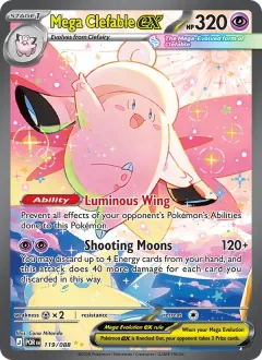 Mega Clefable ex, Perfect Order 119/88