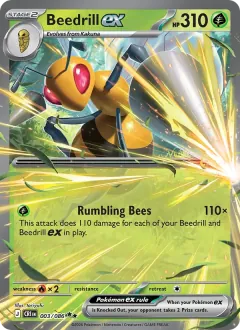 Beedrill ex, Chaos Rising 003/86