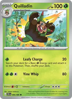 Quilladin, Chaos Rising 006/86