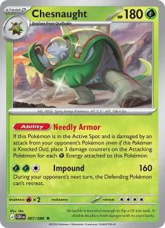 Chesnaught, Chaos Rising 007/86