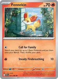 Fennekin, Chaos Rising 011/86