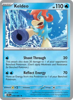 Keldeo, Chaos Rising 019/86