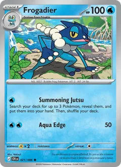 Frogadier, Chaos Rising 021/86