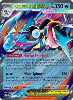 Mega Greninja ex, Chaos Rising 022/86