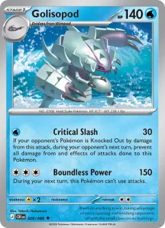 Golisopod, Chaos Rising 026/86