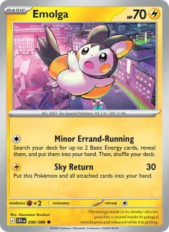 Emolga, Chaos Rising 030/86