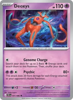 Deoxys, Chaos Rising 031/86