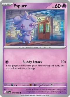 Espurr, Chaos Rising 036/86
