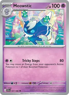 Meowstic, Chaos Rising 037/86