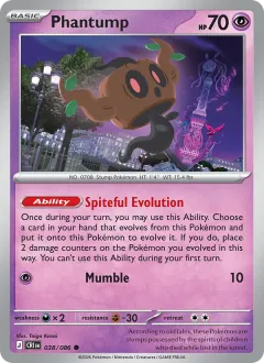 Phantump, Chaos Rising 038/86