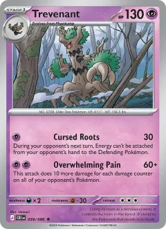 Trevenant, Chaos Rising 039/86