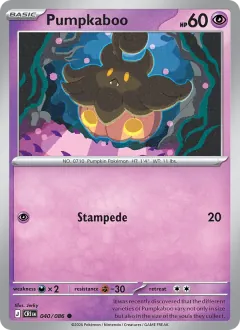 Pumpkaboo, Chaos Rising 040/86