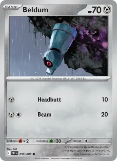 Beldum, Chaos Rising 059/86