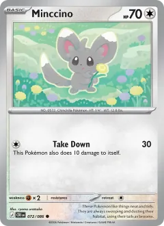 Minccino, Chaos Rising 072/86