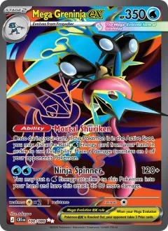 Mega Greninja ex, Chaos Rising 100/86