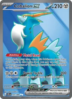 Cobalion ex, Chaos Rising 103/86