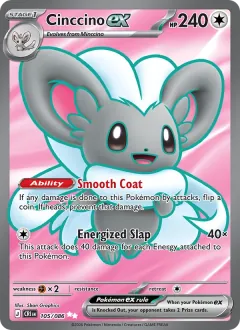 Cinccino ex, Chaos Rising 105/86