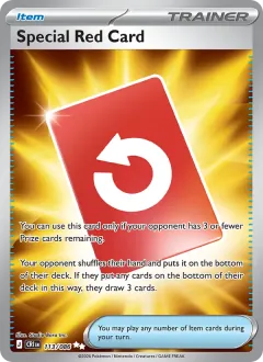 Special Red Card, Chaos Rising 113/86