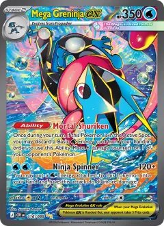 Mega Greninja ex, Chaos Rising 116/86