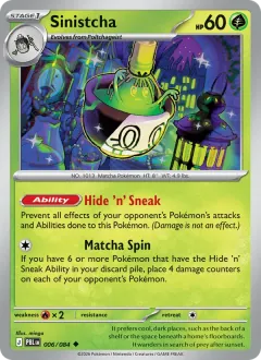 Sinistcha, Pitch Black 006/84