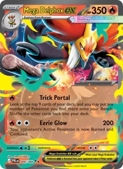 Mega Delphox ex, Pitch Black 008/84