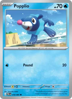 Popplio, Pitch Black 018/84