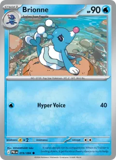 Brionne, Pitch Black 019/84