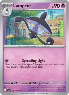Lampent, Pitch Black 037/84