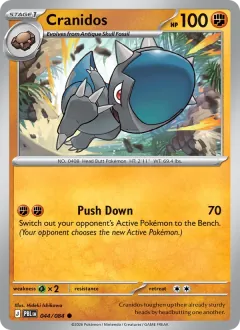 Cranidos, Pitch Black 044/84