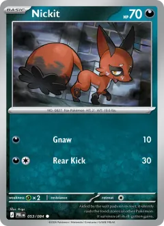 Nickit, Pitch Black 053/84