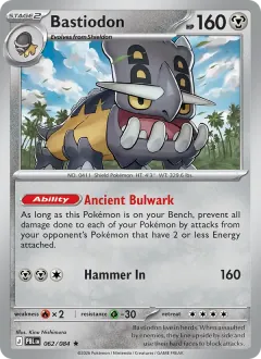 Bastiodon, Pitch Black 062/84