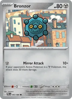 Bronzor, Pitch Black 063/84