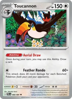 Toucannon, Pitch Black 068/84
