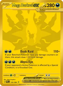 Mega Darkrai ex, Pitch Black 120/84